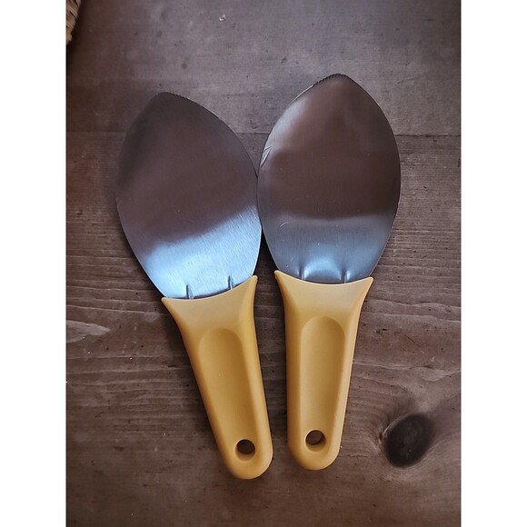 2 Pcs Mango Slicer Cutting Tool Watermelon Cutter Splitter Dragon Fruit Prep - Picture 2 of 5